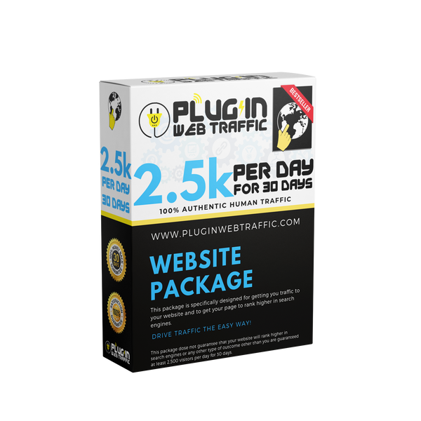 Pluginwebtraffic Website 2.5k Package