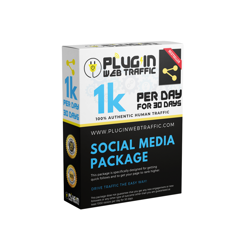 Pluginwebtraffic Social Media 1k Package