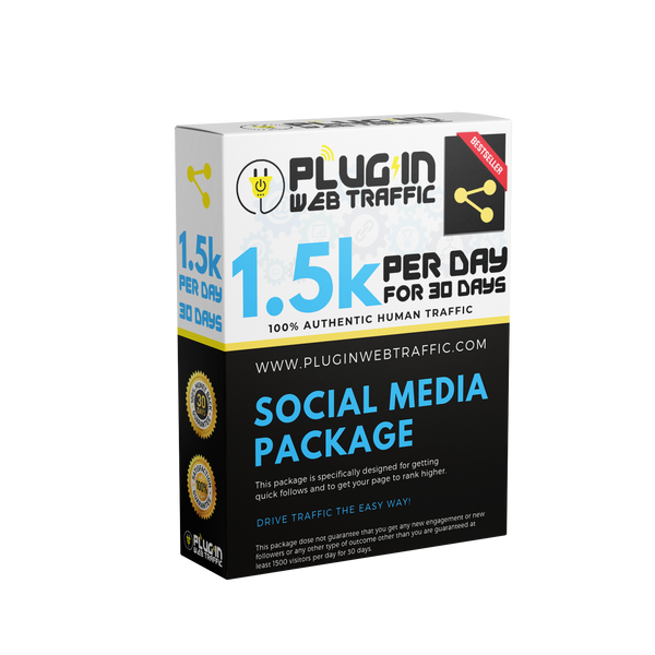 Pluginwebtraffic Social Media 1.5k Package