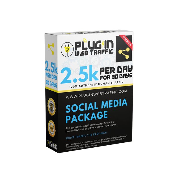 Pluginwebtraffic Social Media 2.5k Package