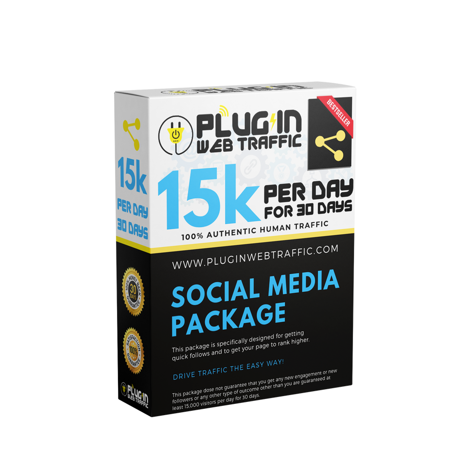 Pluginwebtraffic Social Media 15k Package